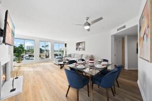 Photo #5 of The Turquoise Lounge - Chic 2BR Beach view Pool, Sauna in Marina del Rey, CA