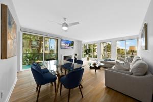Photo #6 of The Turquoise Lounge - Chic 2BR Beach view Pool, Sauna in Marina del Rey, CA