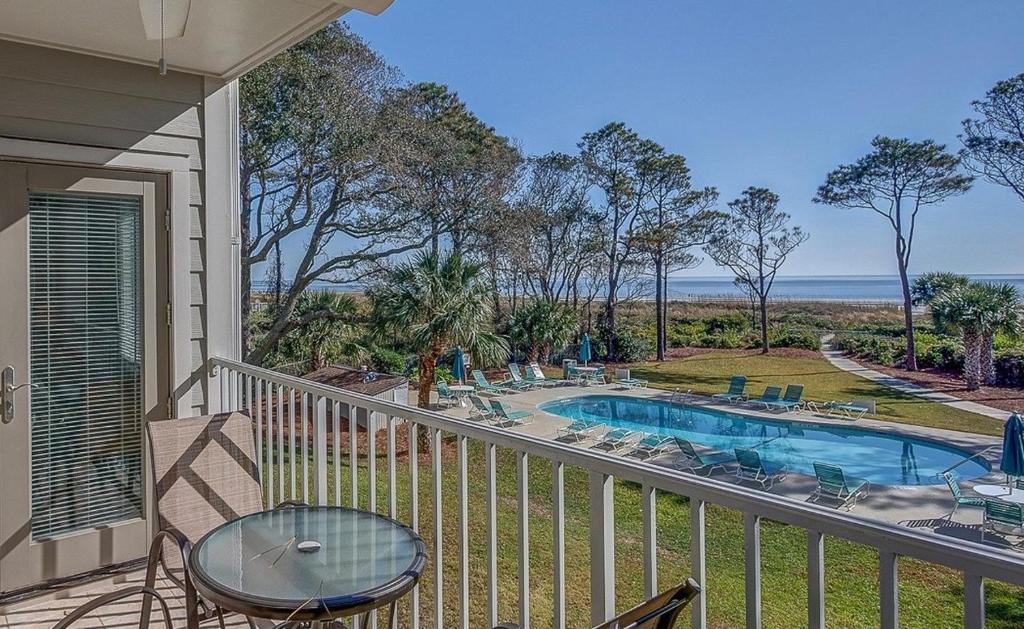 Photo #1 of Direct Oceanfront Private Villa Overlooking Pool/Beach - South Forest Beach - Right next to Coligny Plaza in Hilton Head Island, SC