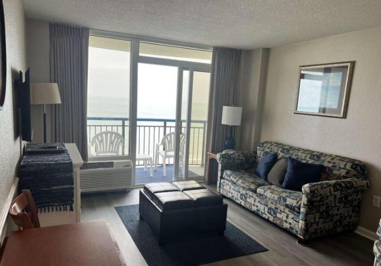 Photo #1 of Updated One Bedroom Condo- Boardwalk Resort Unit 837 - Direct Oceanfront! Sleeps 8! in Myrtle Beach, SC