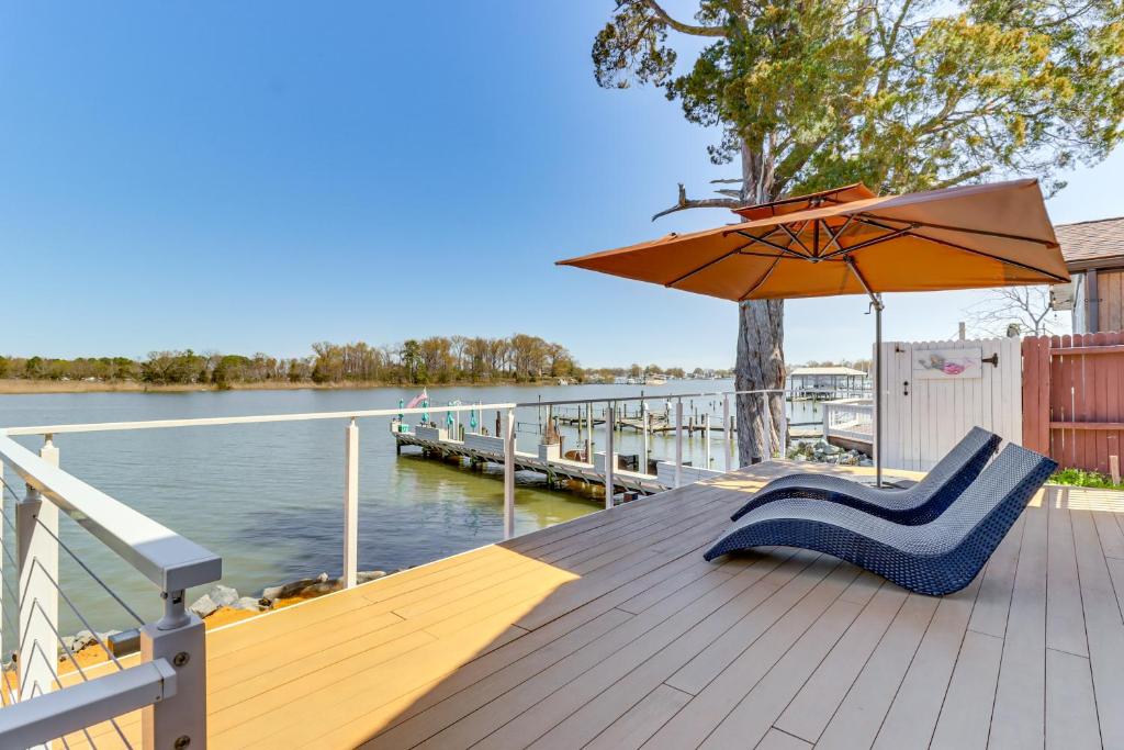 Photo of Waterfront Colonial Beach Studio with Boat Dock! in Colonial Beach, VA