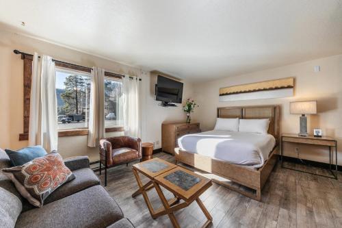 Photo #2 of Lovely Studio w/Kitchen and Partial Lake View #122 at Donner Lake Village in Truckee, CA
