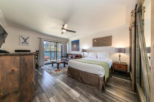Photo #2 of Striking King Studio w/Partial Lake View #242 at Donner Lake Village in Truckee, CA