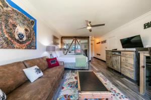 Photo #5 of Striking King Studio w/Partial Lake View #242 at Donner Lake Village in Truckee, CA
