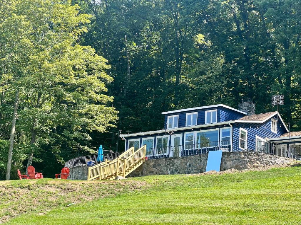 Photo of Blue House, King Bed, Grill, Pool Table, Air Hockey, Ping Pong in New Fairfield, CT