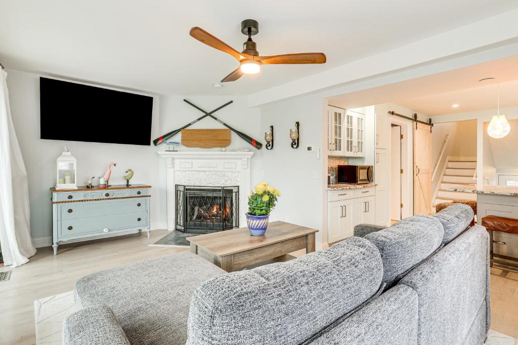 Photo of Bright Milford Beach House with Outdoor Shower in Milford, CT