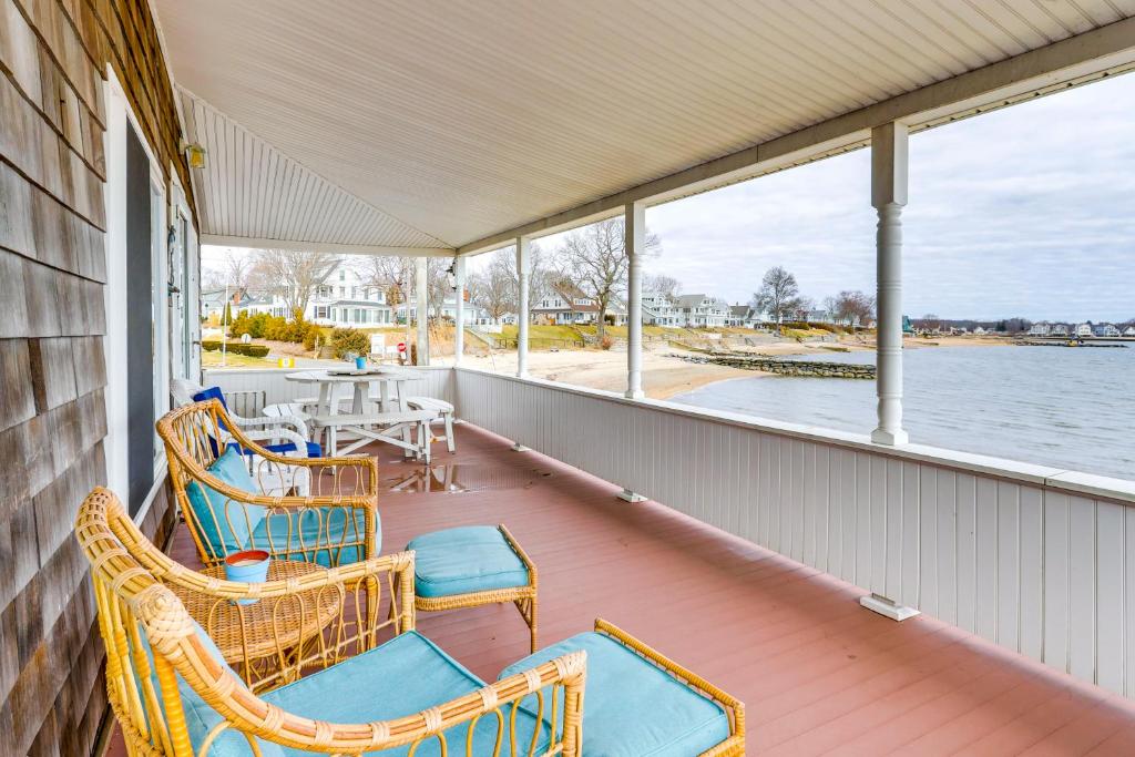 Photo of Dreamy Waterfront Westbrook Home on Private Beach in Old Saybrook, CT