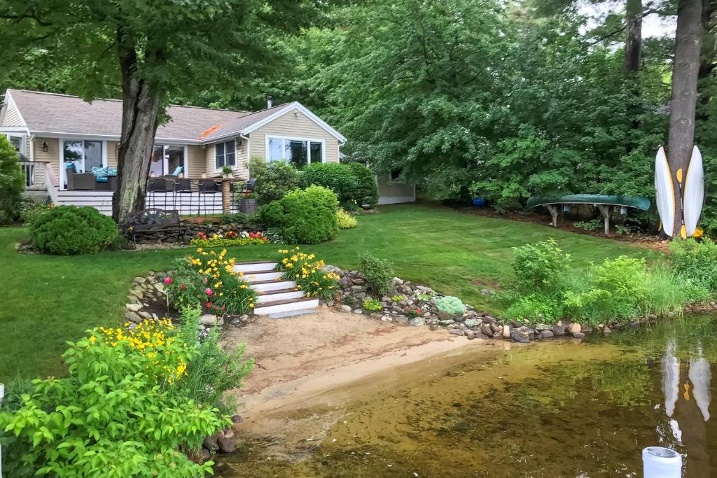 Photo of Lakefront Milton Home with Dock and Private Beach in Milton, NH