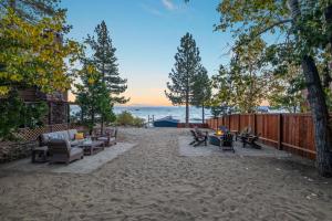 Photo #6 of Waves End Lakefront - 3BR Tahoe Vista w Private Sandy Beach, Walk to Town! in Tahoe Vista, CA