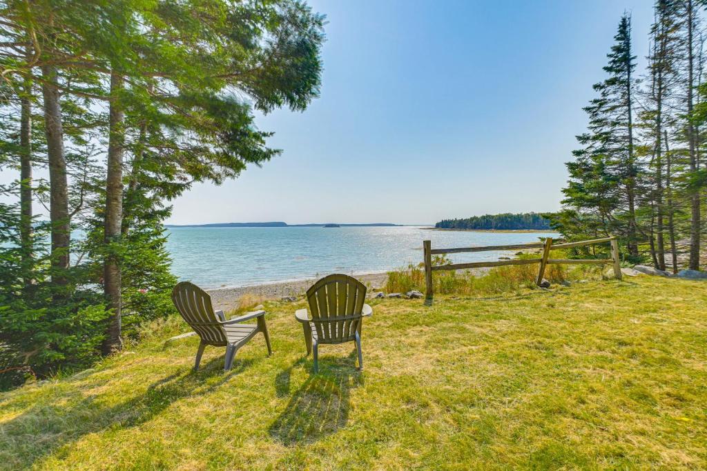 Photo of Waterfront Roque Bluffs Hideaway with Private Beach in Roque Bluffs, ME