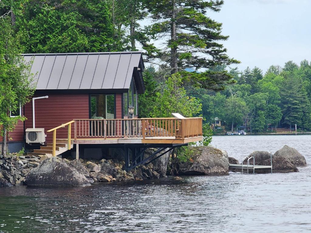 Photo of Luxurious and very private lake front cottage in Millinocket, ME