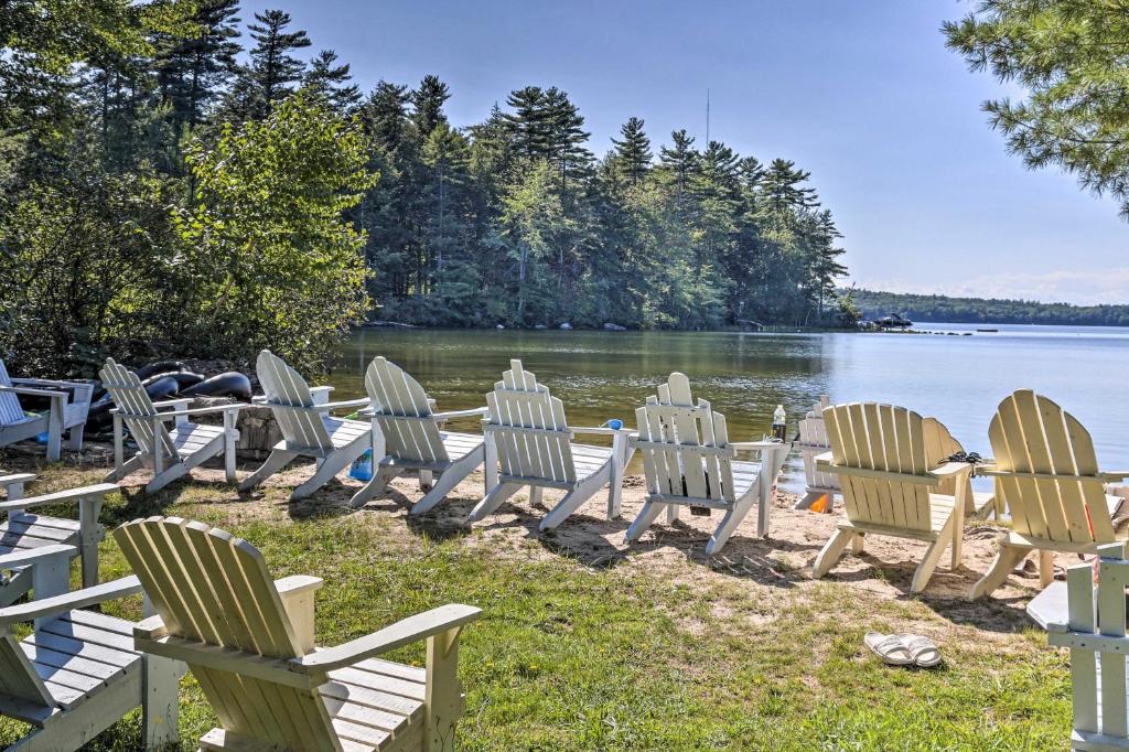 Photo of Raymond Retreat with 200 Feet of Private Beach! in Raymond, ME