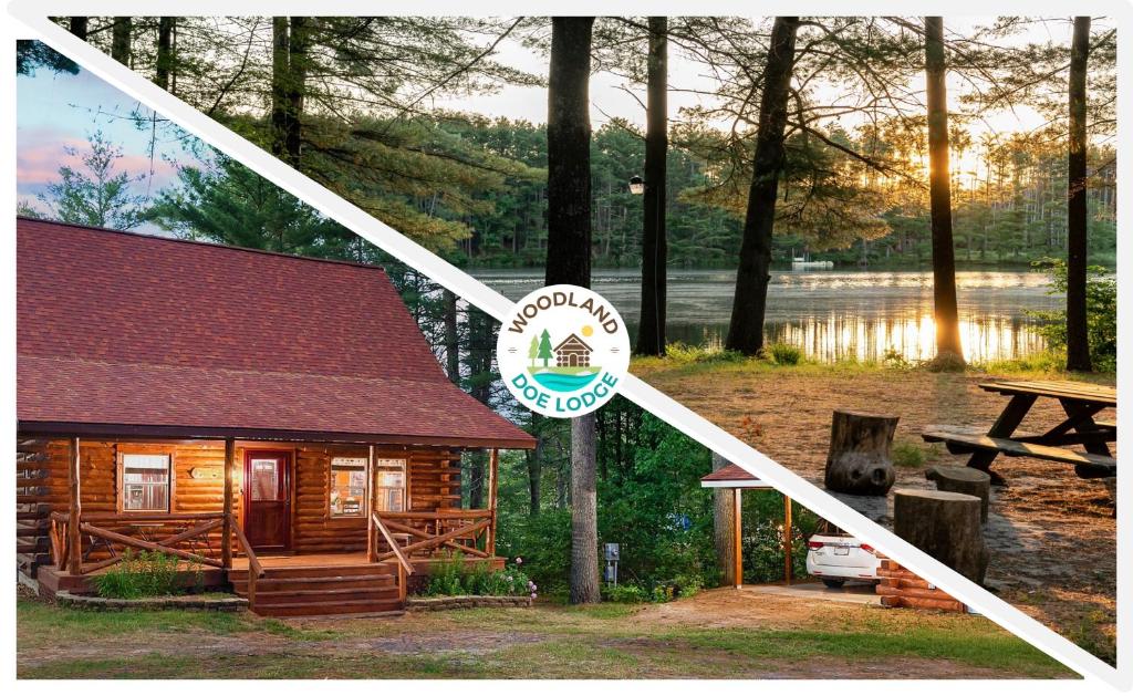 Photo of Lakefront Log Cabin Loft Kayaks Beach Ev in Black River Falls, WI