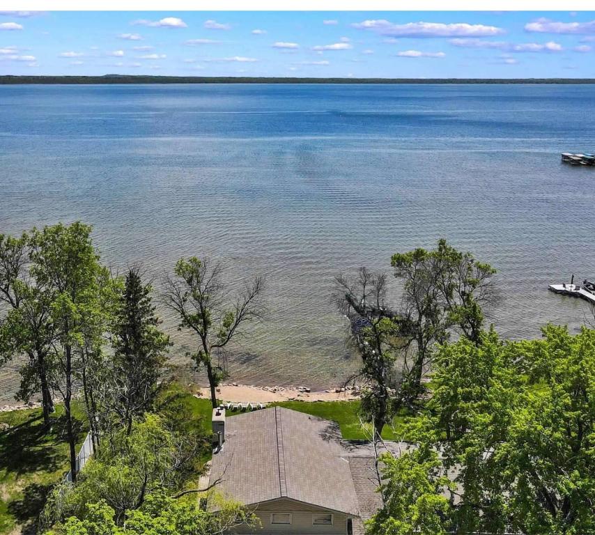 Photo of Life Is Good Lodge lakefront with sandy beach in Brainerd, MN