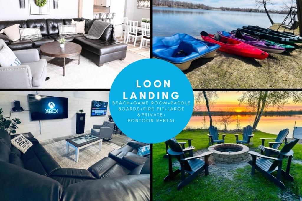 Photo of Lake Escape with paddle boards, fire pit & game room in Pelican Rapids, MN