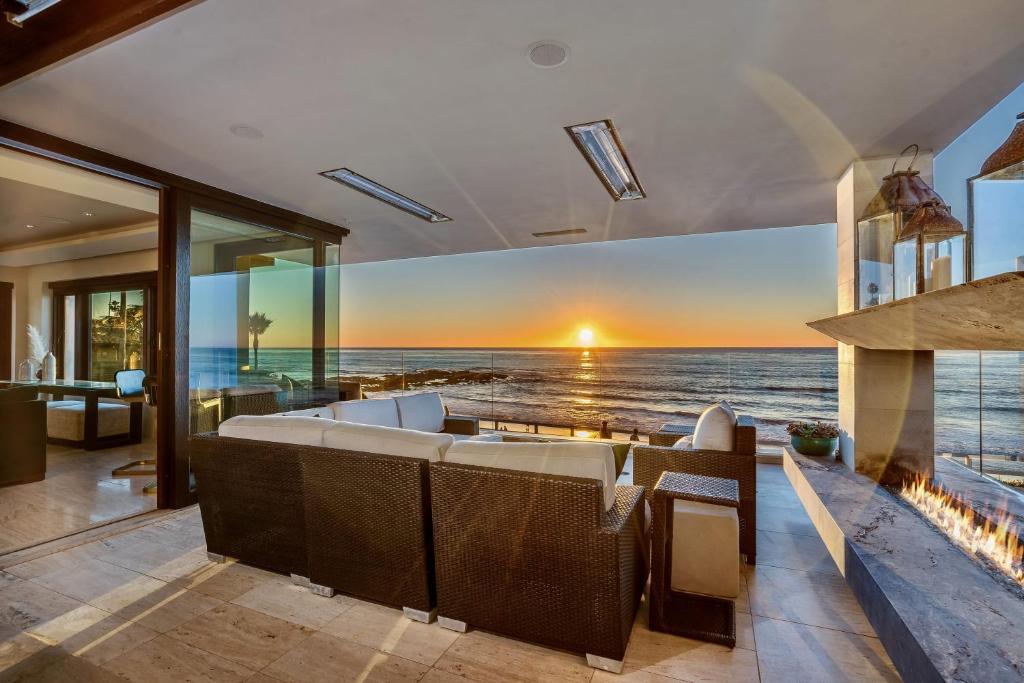 Photo #1 of Luxury Beachfront Home with Hot Tub & Ocean Views in San Diego, CA