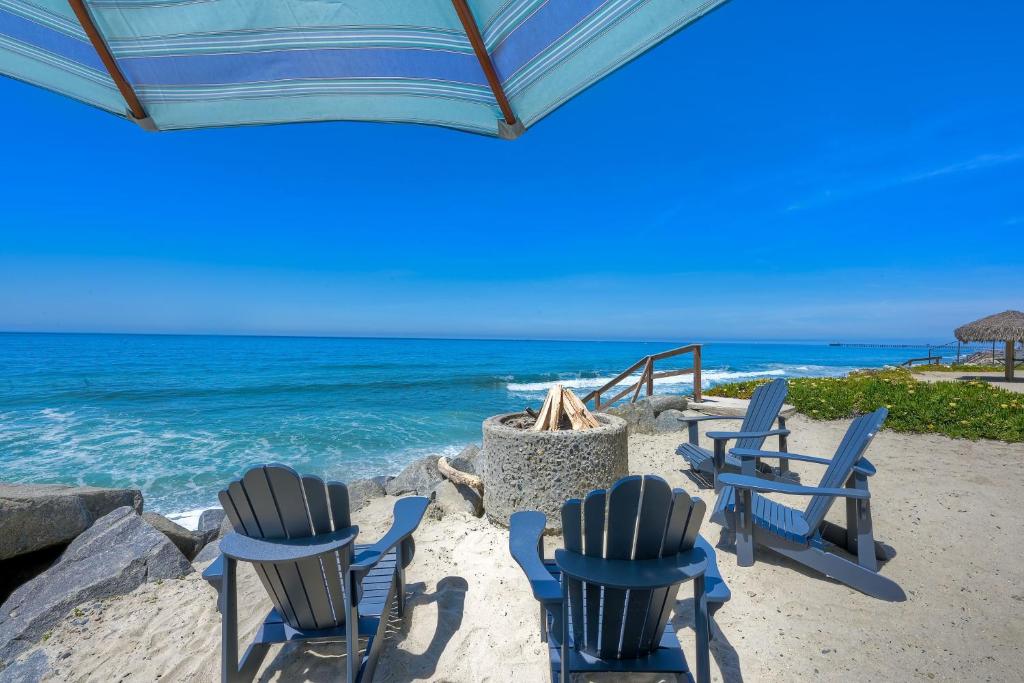 Photo #1 of Oceanfront Getaway, Private Beach, Fire Pit, 5BR in Oceanside, CA