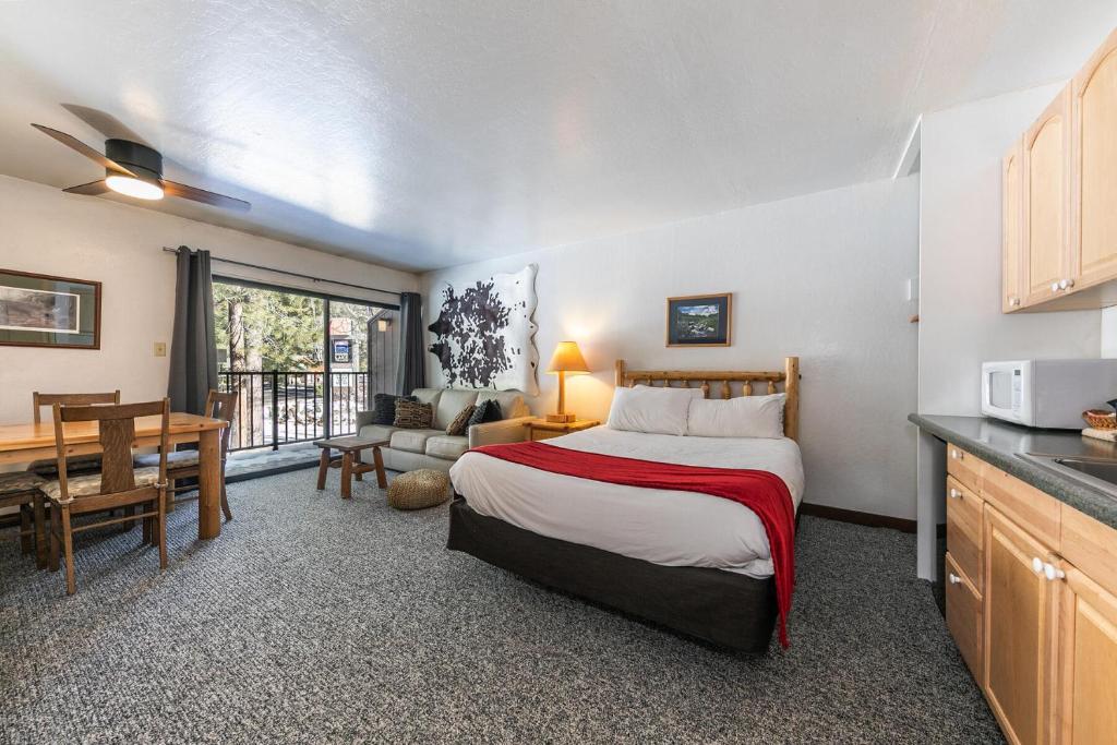 Photo #1 of Modern Studio w/Balcony #211 at Donner Lake Village in Truckee, CA