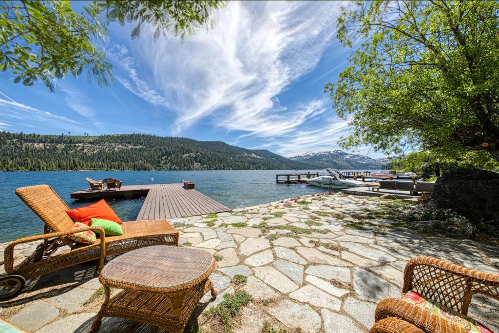 Photo #1 of Lake Front Family Home at Donner in Truckee, CA