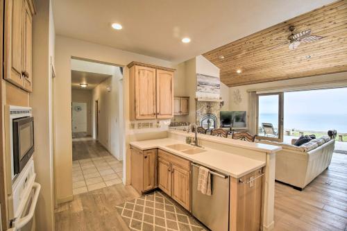 Photo #3 of Oceanfront Point Arena House with Lovely Deck! in Point Arena, CA
