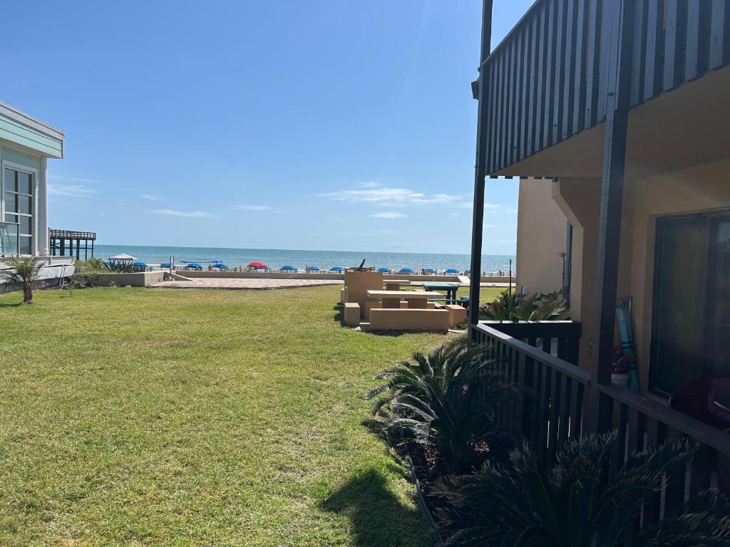 Photo #1 of Tiki SPI Beachfront Condo, RIGHT ON THE BEACH! in South Padre Island, TX